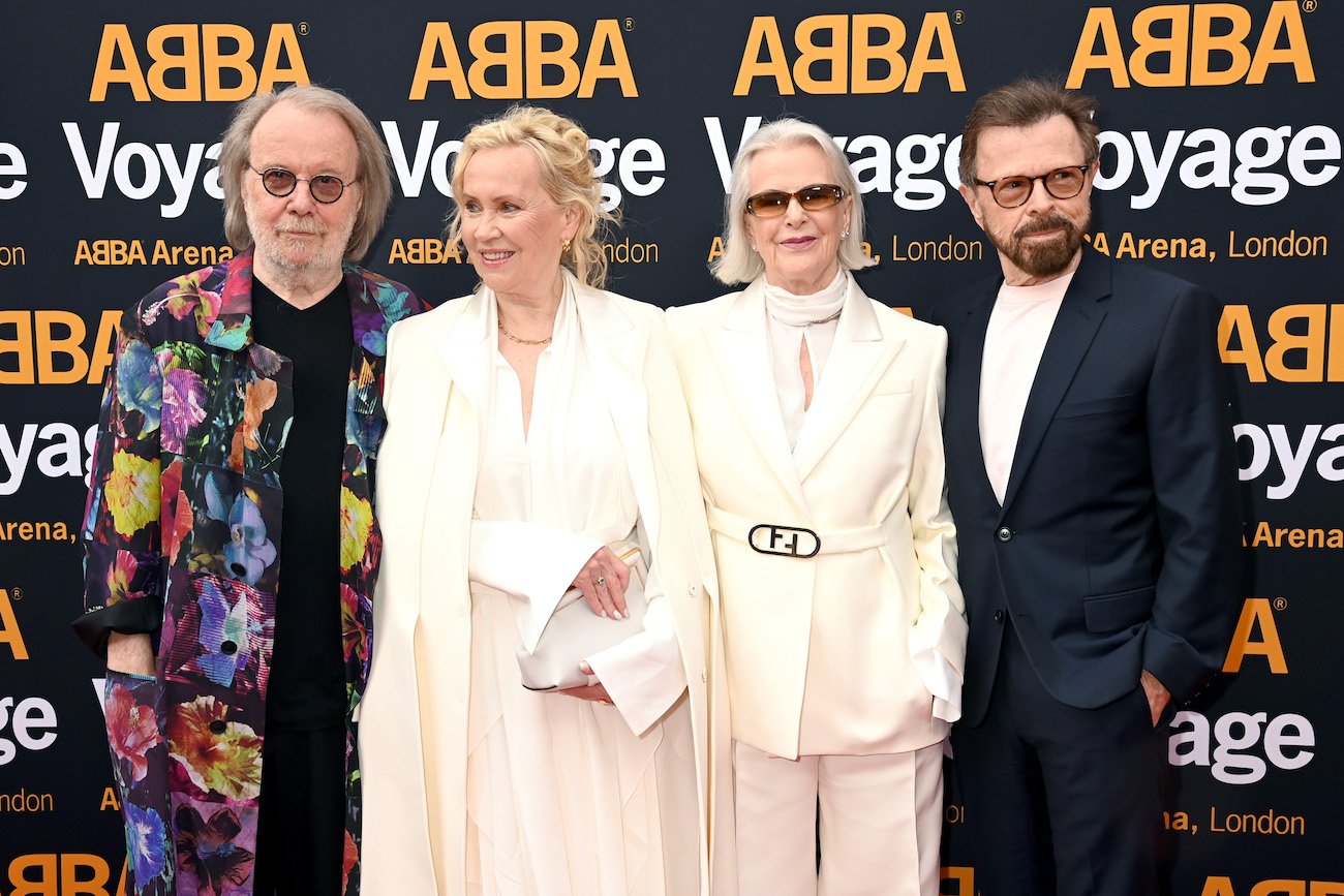 ABBA at the premiere of 'Voyage.'