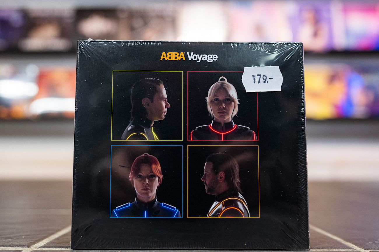 ABBA on their album, 'Voyage.'