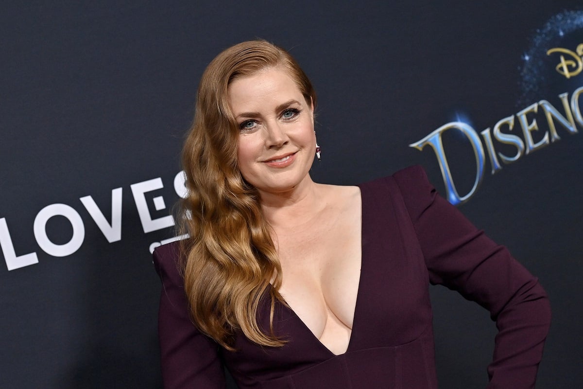 Amy Adams at the 'Disenchanted' premiere.