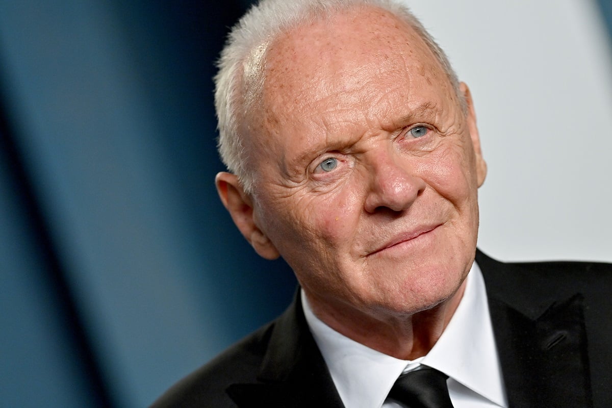 Anthony Hopkins at the Vanity Fair Oscar party.