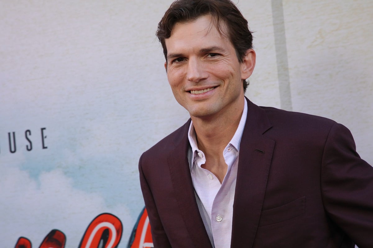 Ashton Kutcher at the premiere of 'Vengeance'.