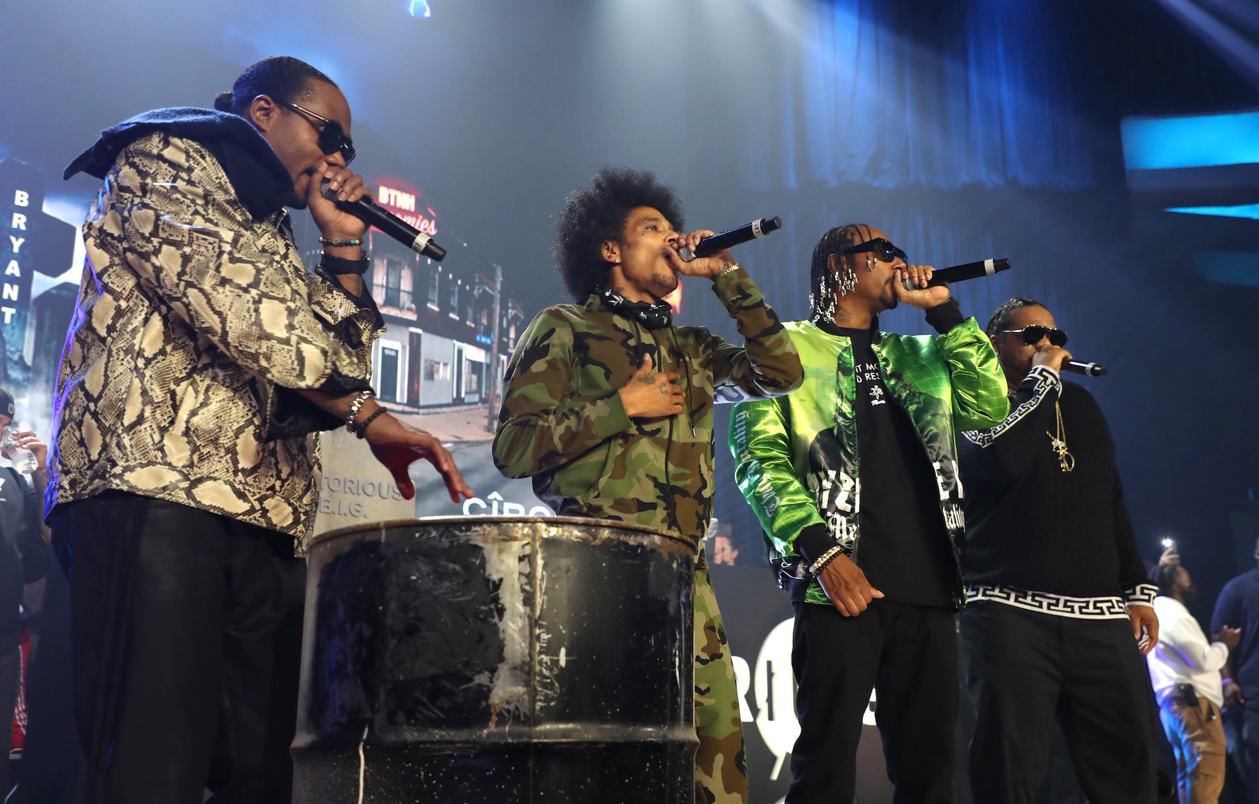 Bone Thugs-N-Harmony, who once collaborated with The Notorious B.I.G., performing together