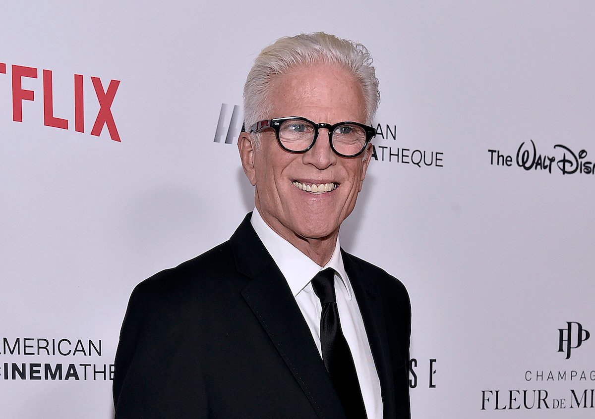 'Cheers' star Ted Danson smiles on a red carpet