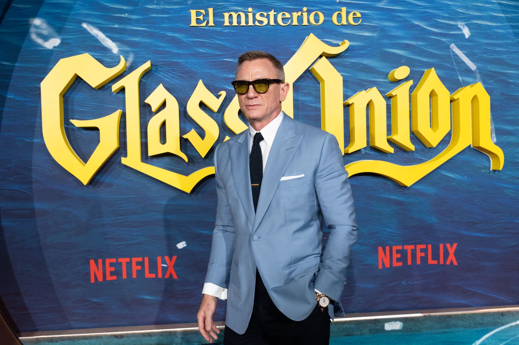 Daniel Craig at 'Glass Onion' premiere at Callao Cinema in Madrid, Spain