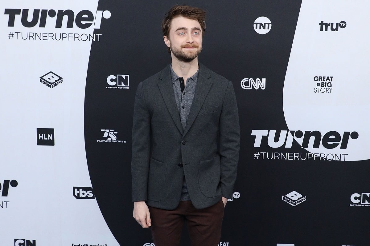 Daniel Radcliffe at the Turner Upfront at One Penn Plaza.