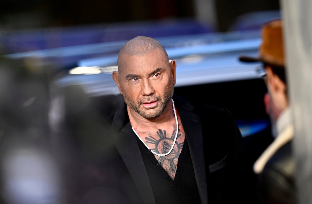 ‘Glass Onion’ Star Dave Bautista Is ‘A Little Embarrassed’ by His Tattoo That Looks Like Cillian Murphy
