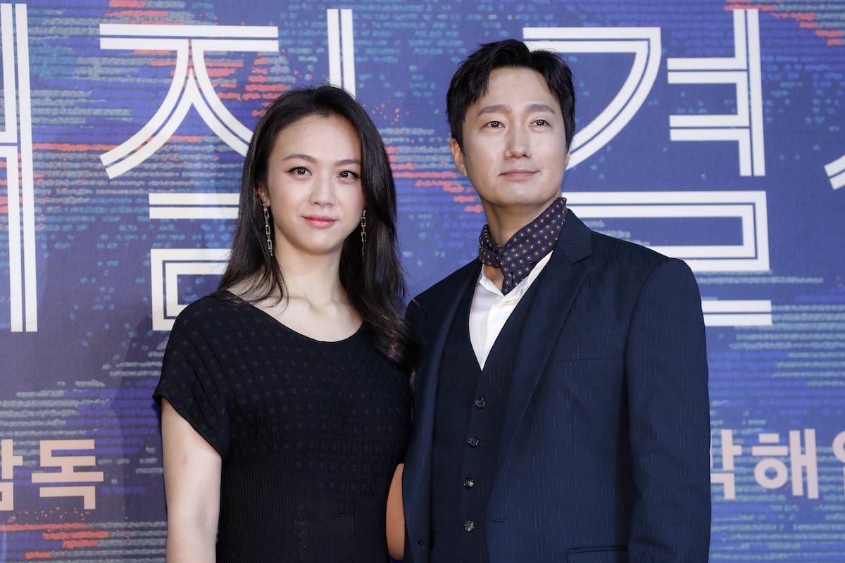 Actors Tang Wei of China and Park Hae-Il attend the 'Decision To Leave' press conference