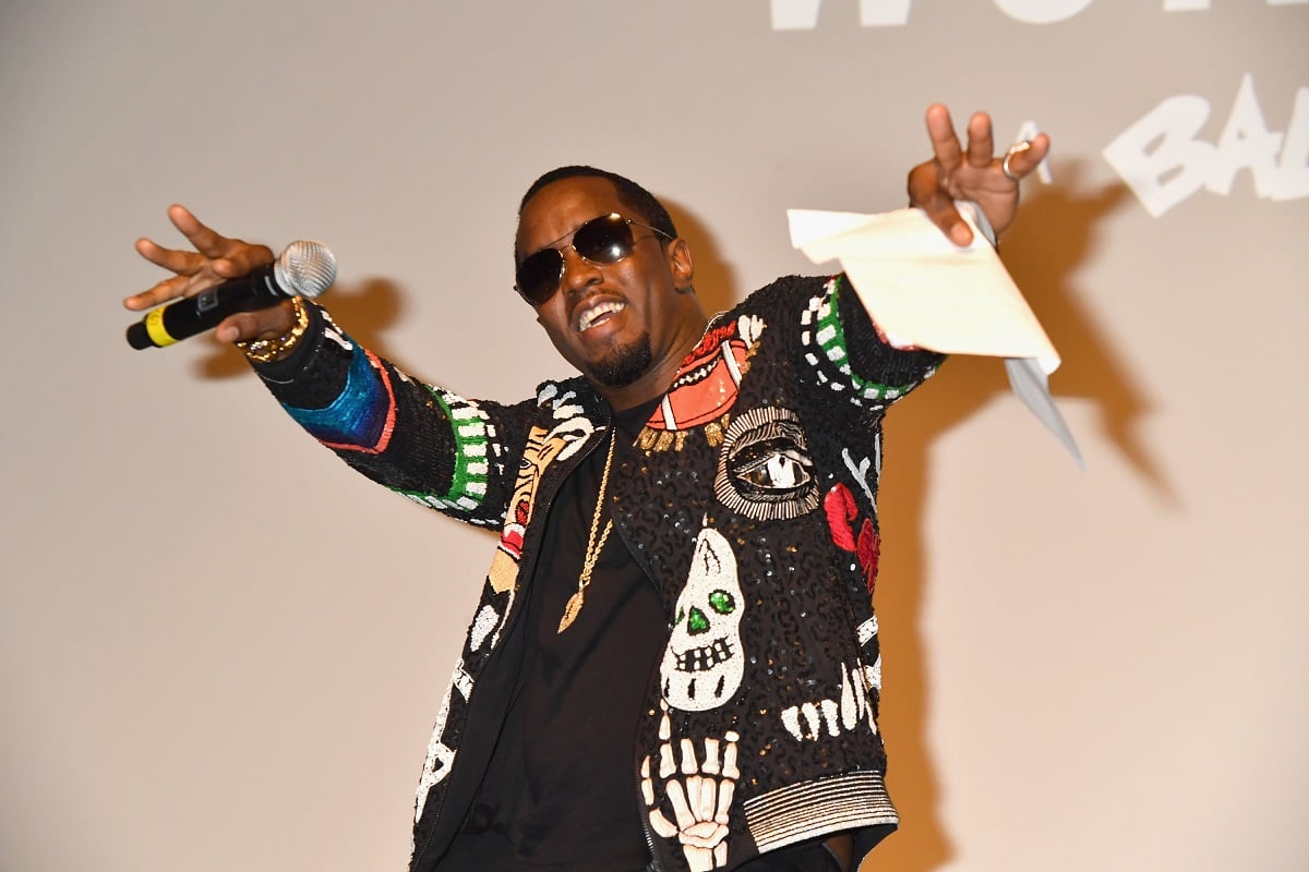 Diddy at the Apple Music premiere of 'Can't Stop Won't Stop: A Bad Boy Story'