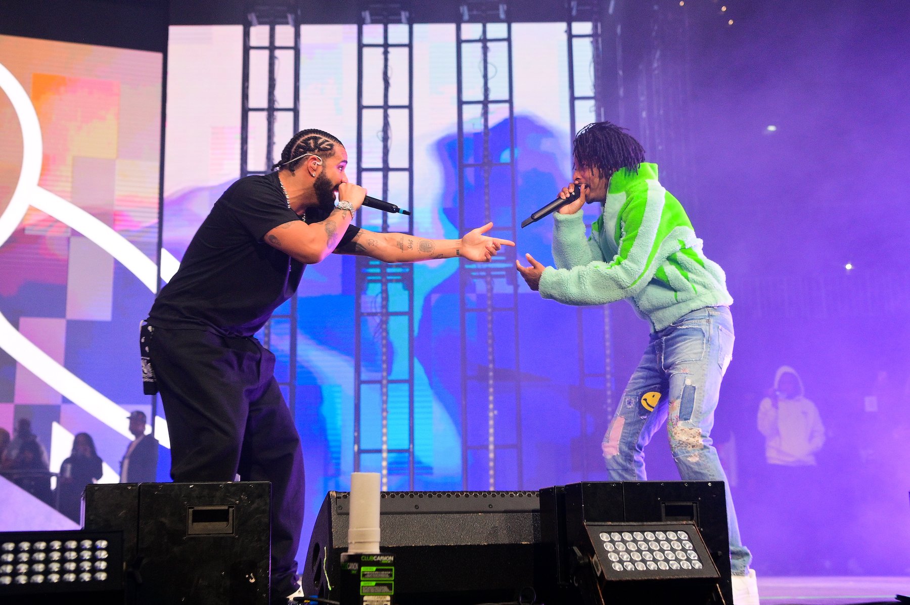 'Her Loss' rappers Drake and 21 Savage on stage together