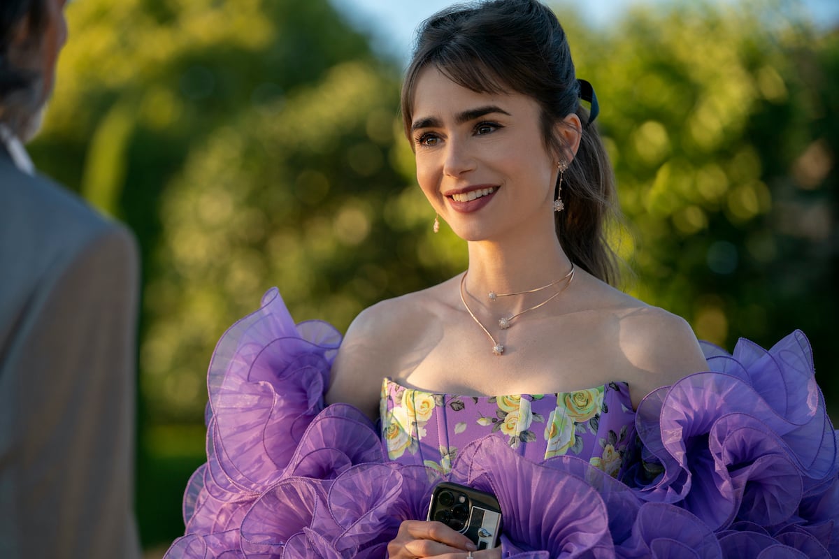 'Emily in Paris' actor Lily Collins as Emily Cooper