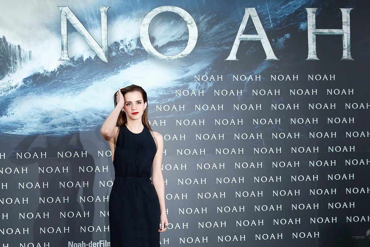 Emma Watson at the 'Noah' premiere.