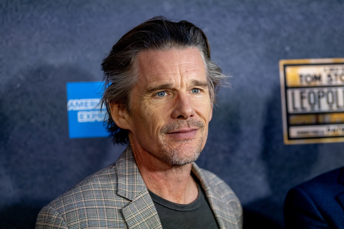 Ethan Hawke at the 'Leopoldstadt' Broadway opening.