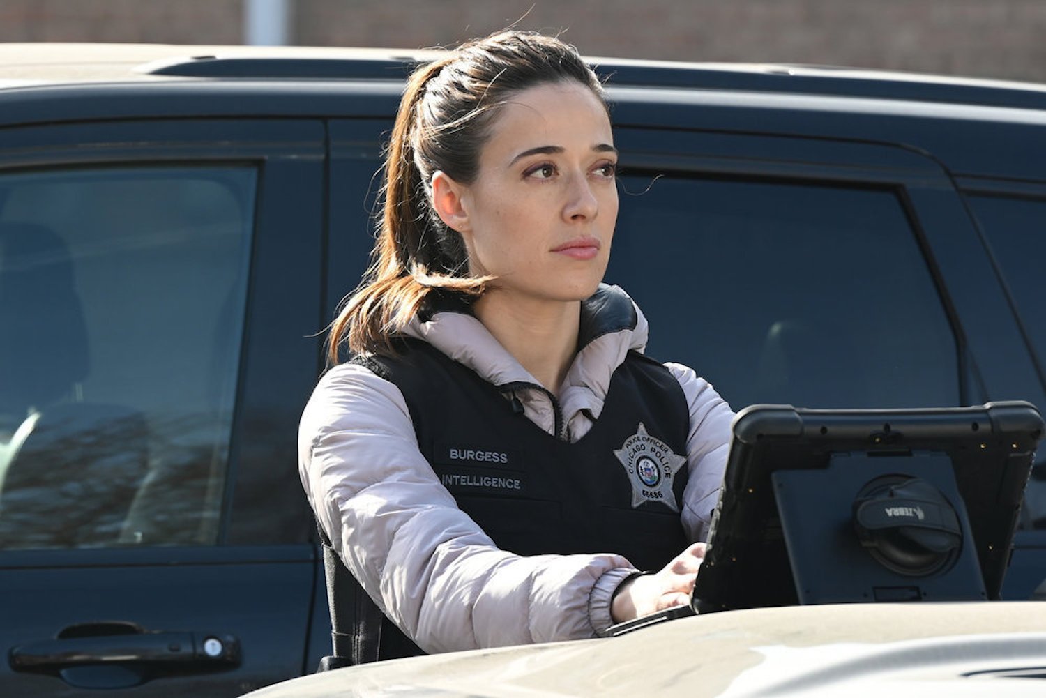 Kim Burgess in a police uniform in 'Chicago P.D.' Season 10