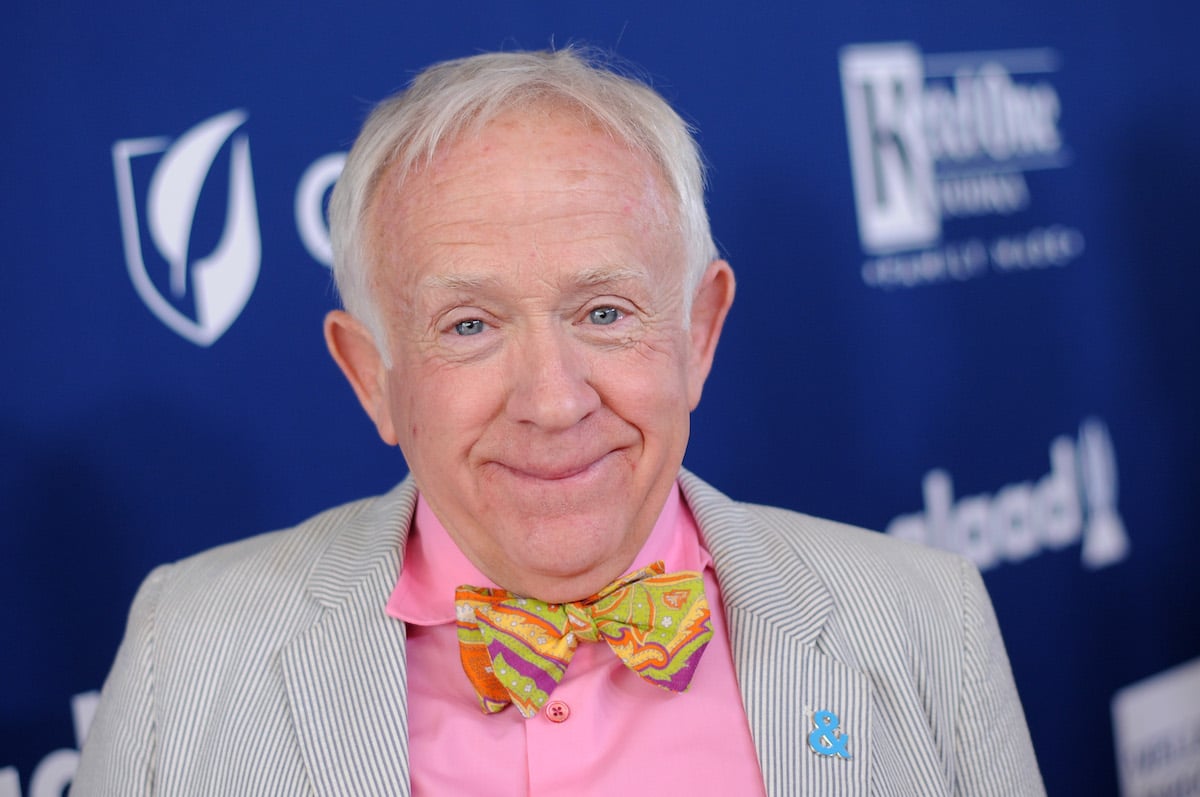 Leslie Jordan smiles at an event.