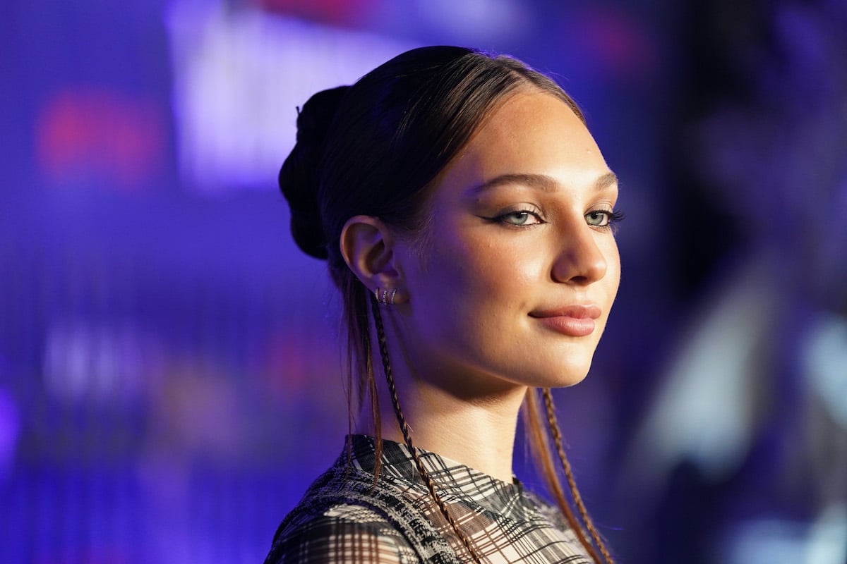 Maddie Ziegler at the premiere of Jenna Ortega's 'Wednesday'