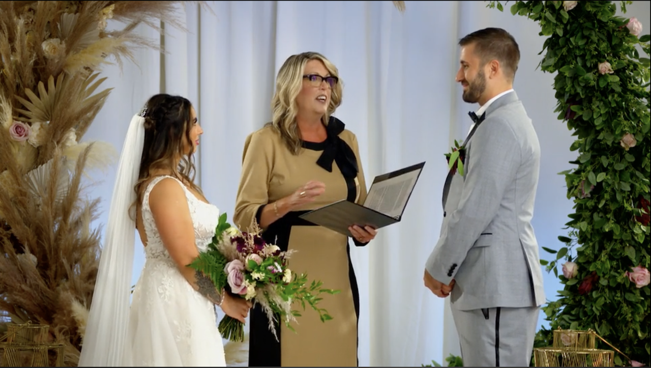 Nicole and Chris get married for 'Married at First Sight' season 16.