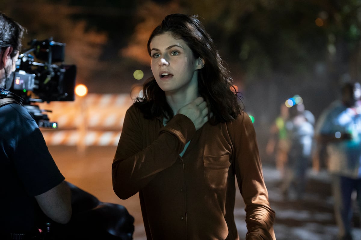 Alexandra Daddario facing a camera in 'Mayfair Witches'