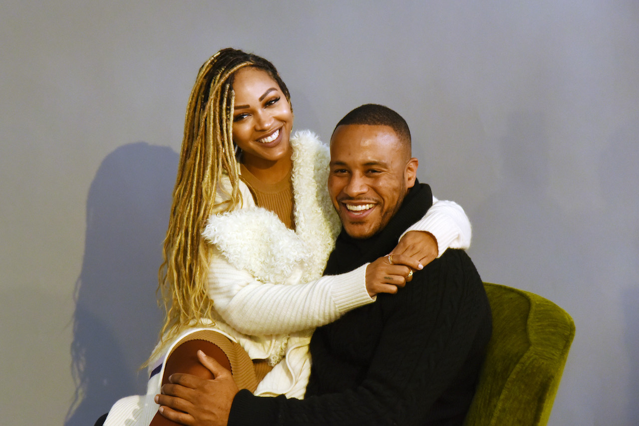 Meagan Good and DeVon Franklin