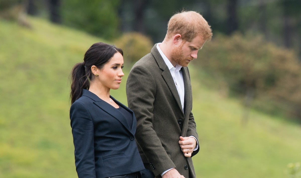 Meghan Markle and Prince Harry, whose unpopularity has grown in new polls, visit the North Shore native bush to The Queen's Commonwealth Canopy in New Zealand