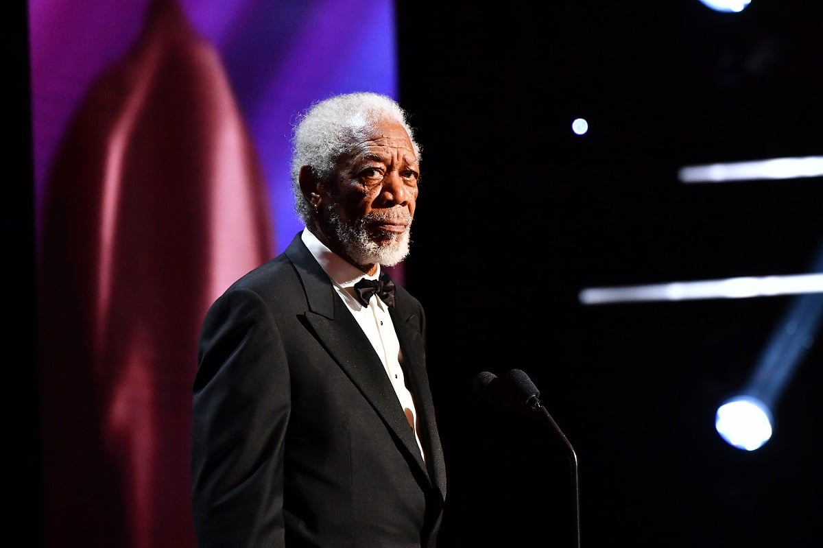 Morgan Freeman at the NAACP Image awards.