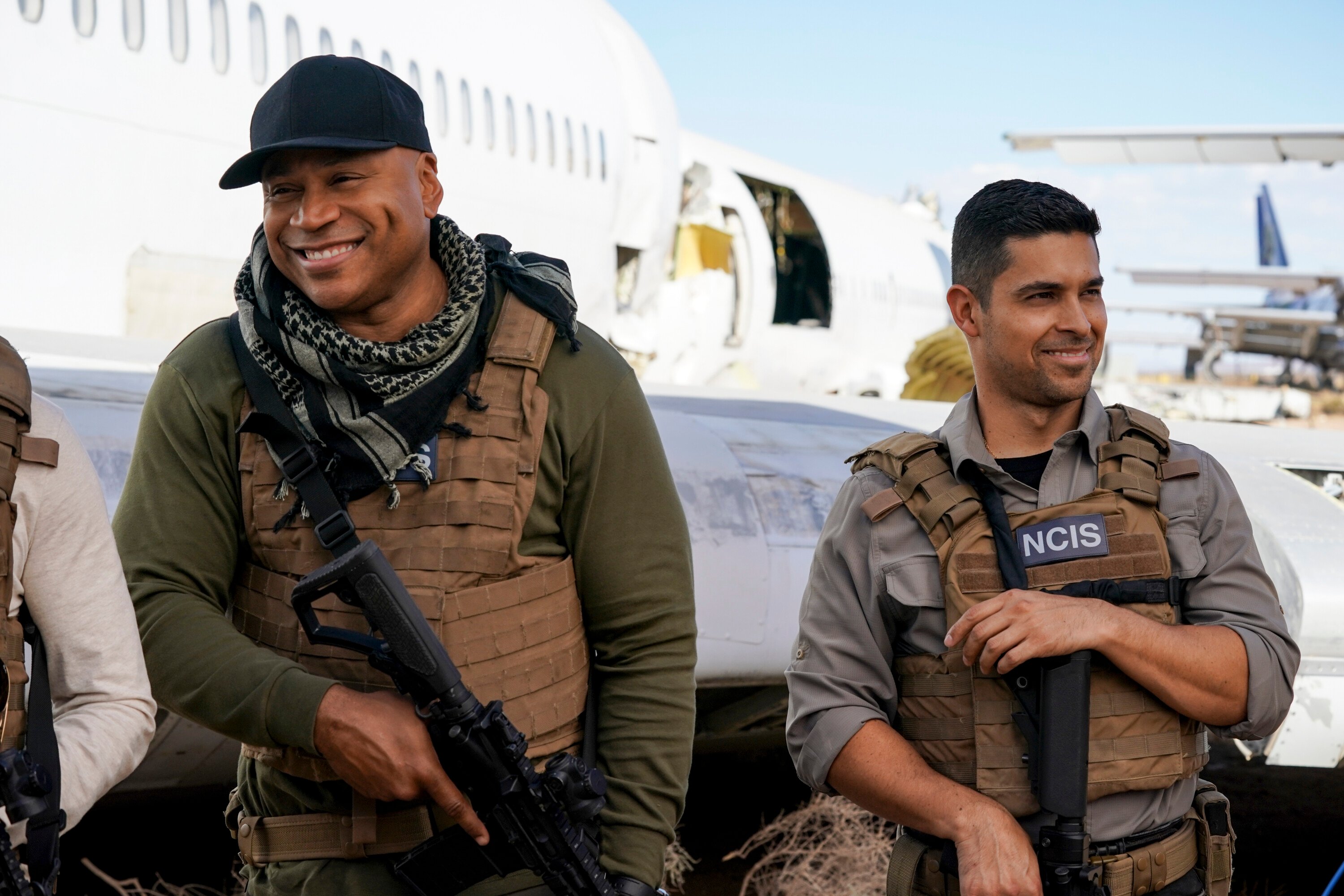 LL Cool J and Wilmer Valderrama in the canceled CBS series 'NCIS: Los Angeles'