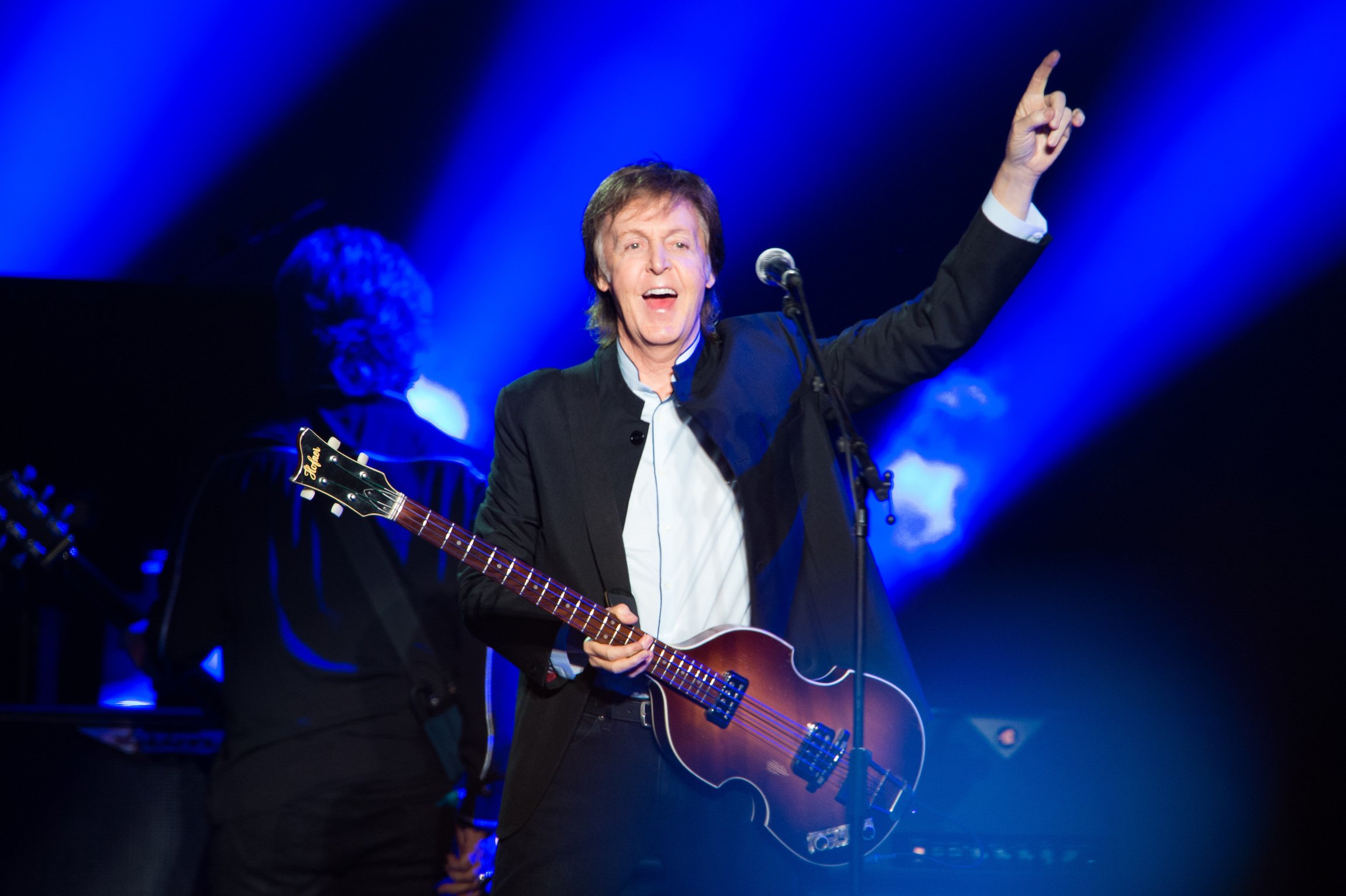 Paul McCartney performs at AccorHotels Arena in Paris, France