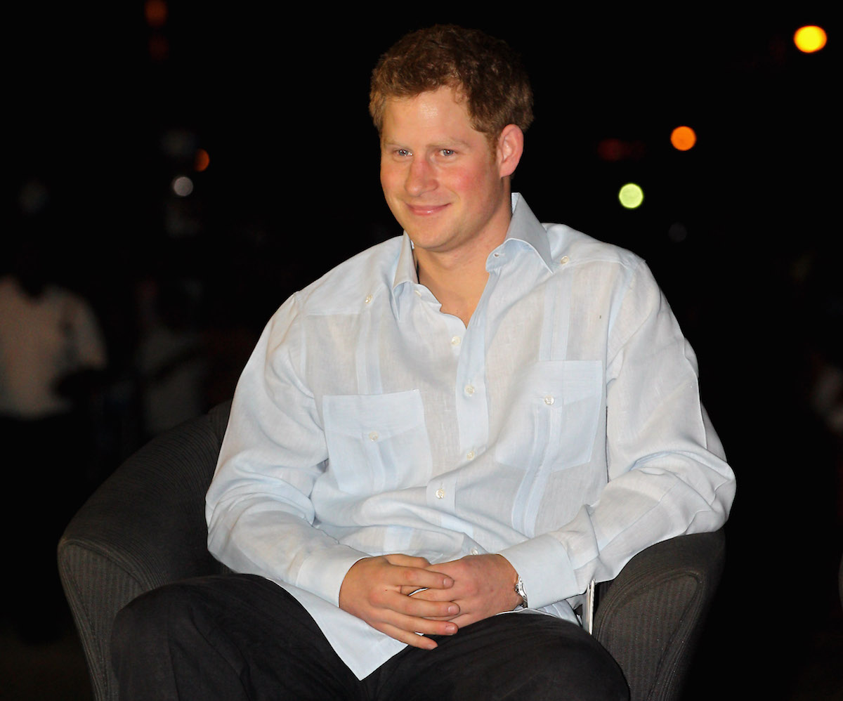 Prince Harry, who could cover certain topics in 'Spare', sits in a chair
