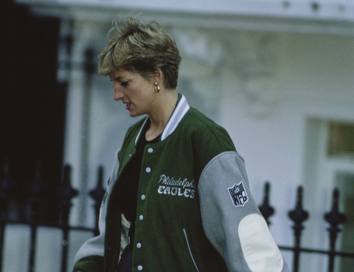The Real Story Behind Those Photos of Princess Diana in a Philadelphia Eagles Jacket