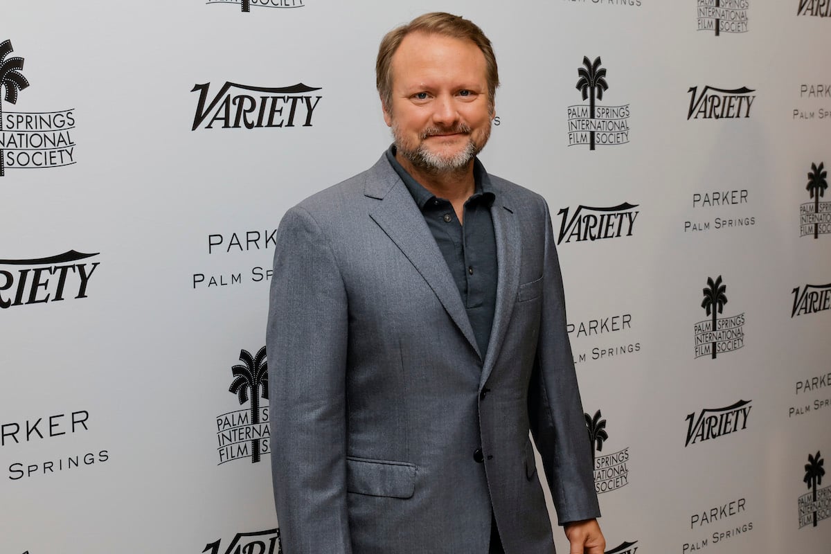 Rian Johnson poses for the camera at an event hosted by Variety