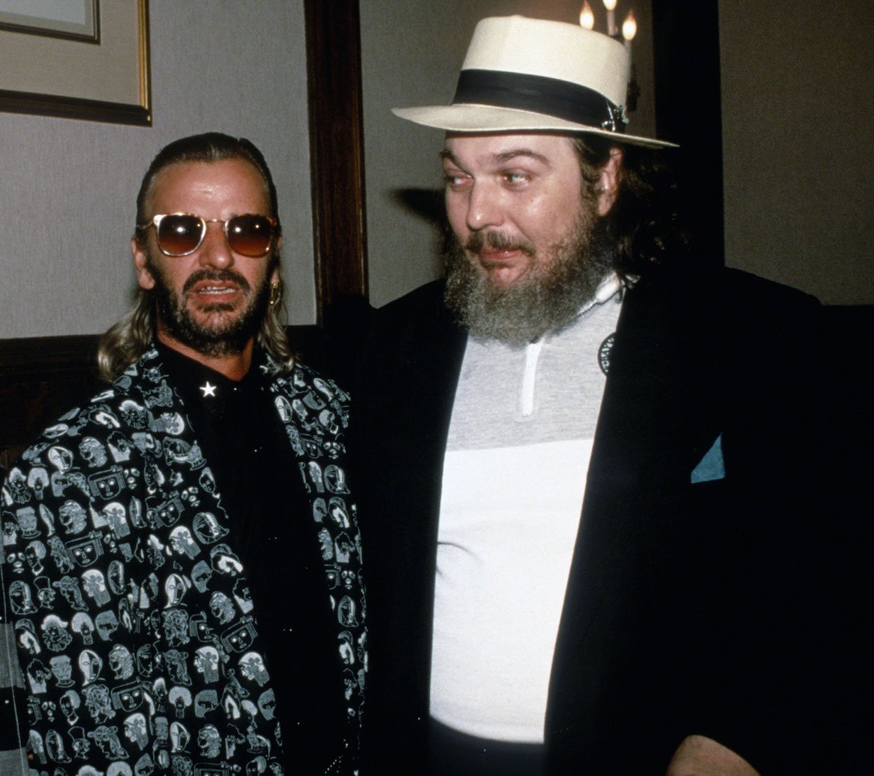 Ringo Starr (left) and Dr. John in New York City circa 1989 and the first All-Starr Band tour.