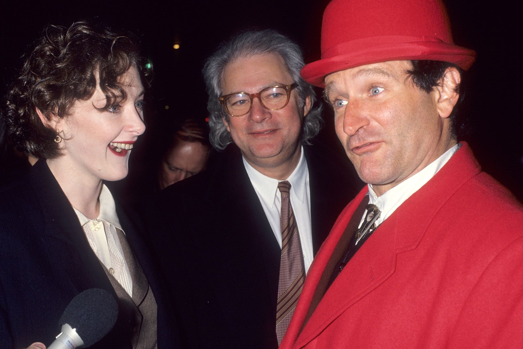 Robin Williams at the 'Toys' New York premiere at the Ziegfeld Theatre