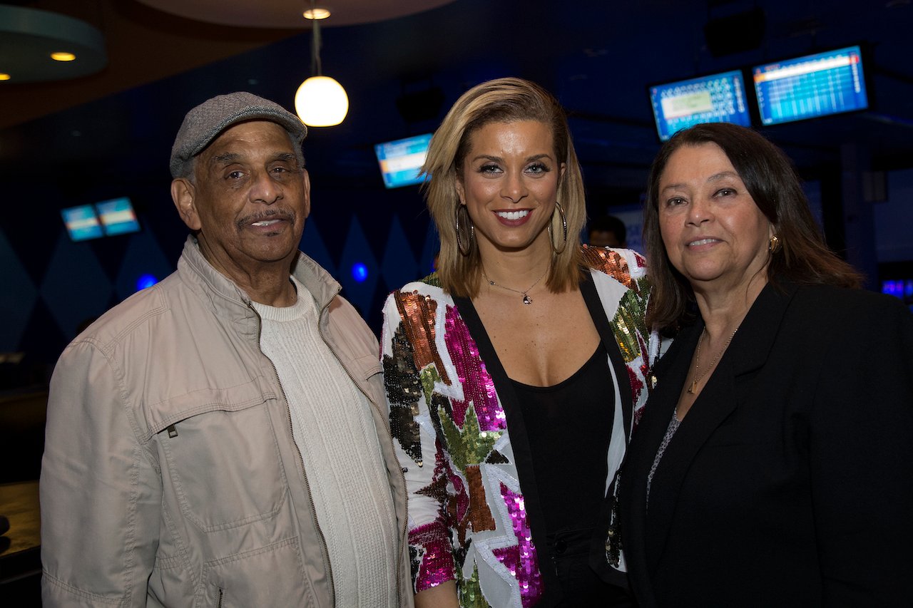 Robyn Dixon with her parents