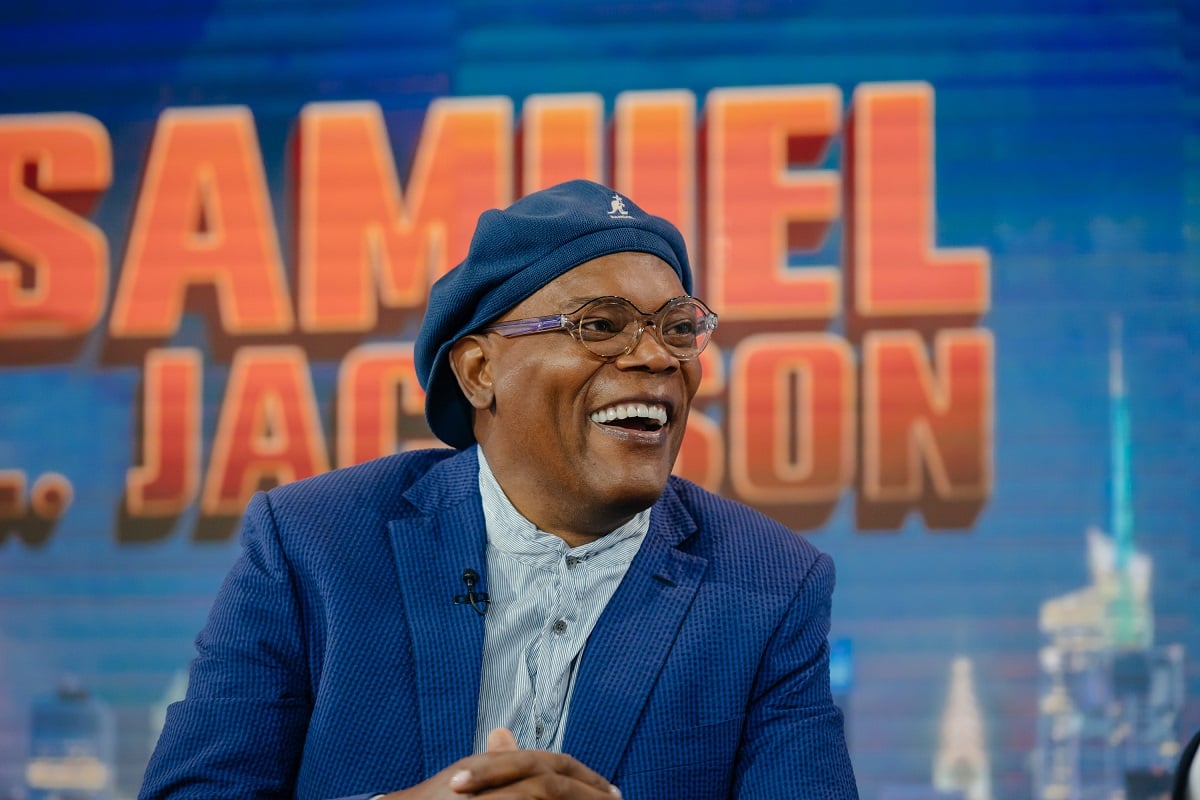 Samuel L. Jackson at the 'Today Show'.