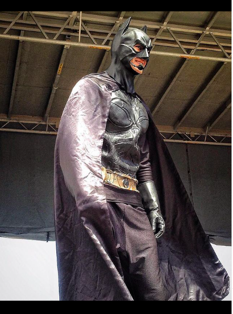 Damian Romeo as Batman 
