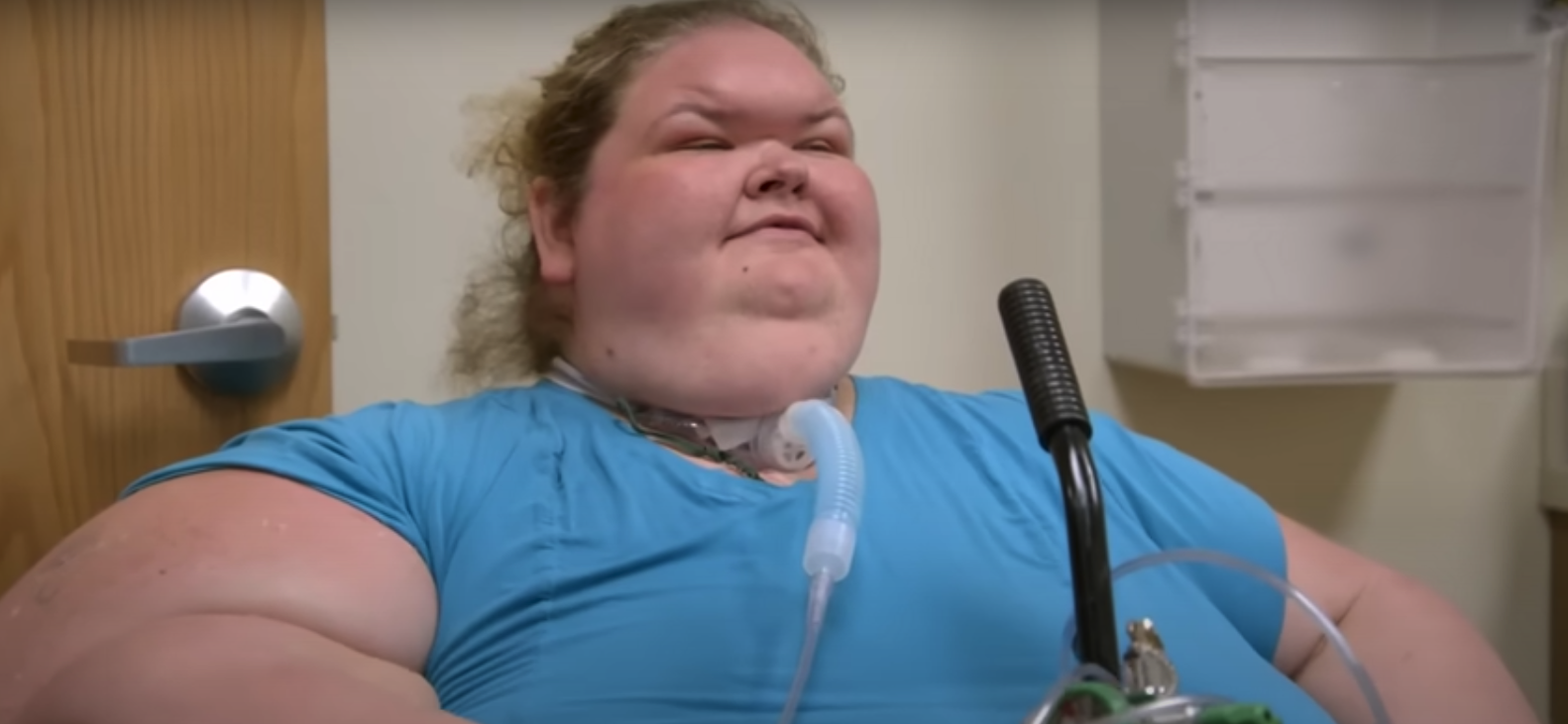 '1000-lb Sisters' star Tammy Slaton in an episode of the TLC show 