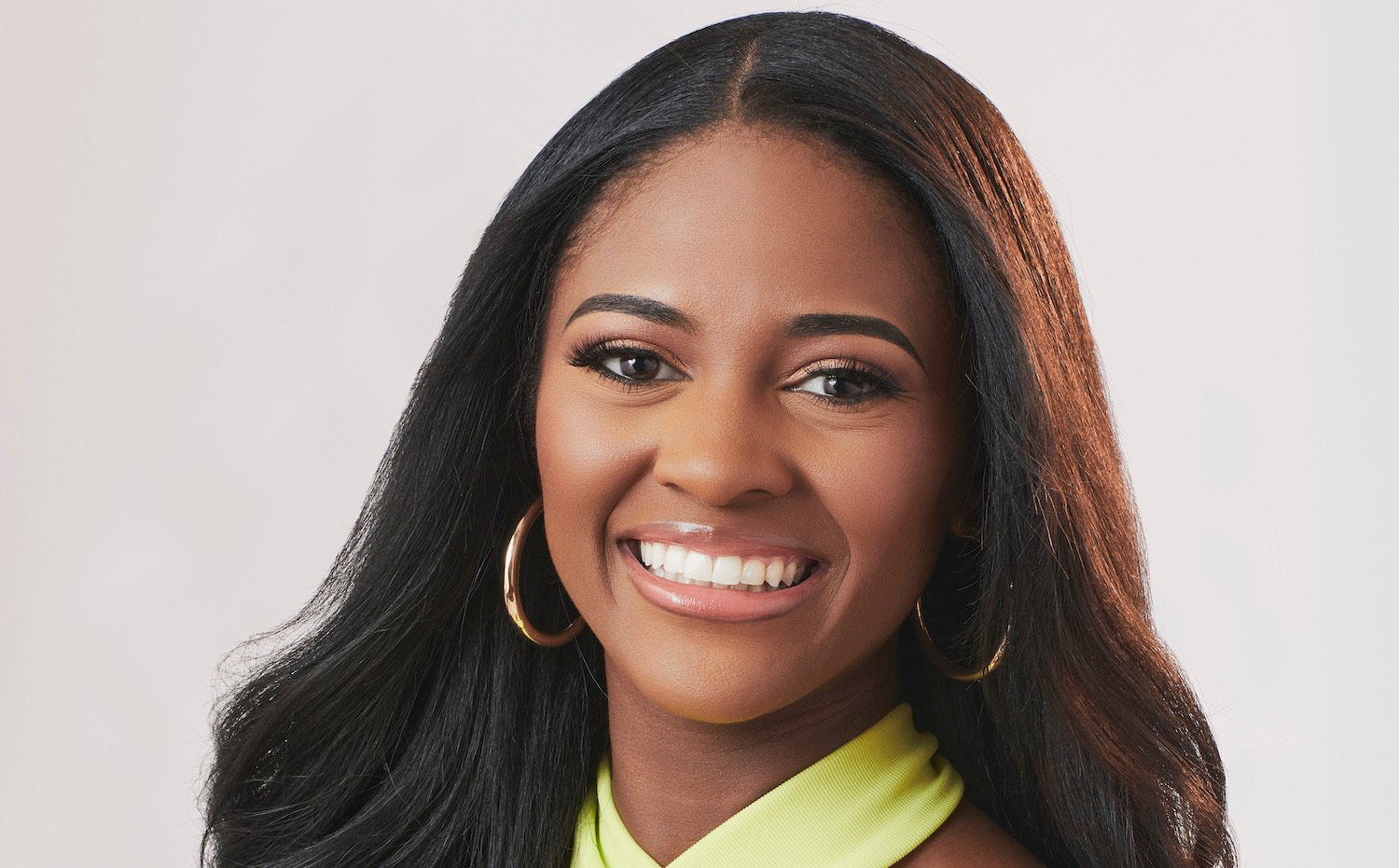 'The Bachelor' star Charity Lawson in her official headshot for the series.