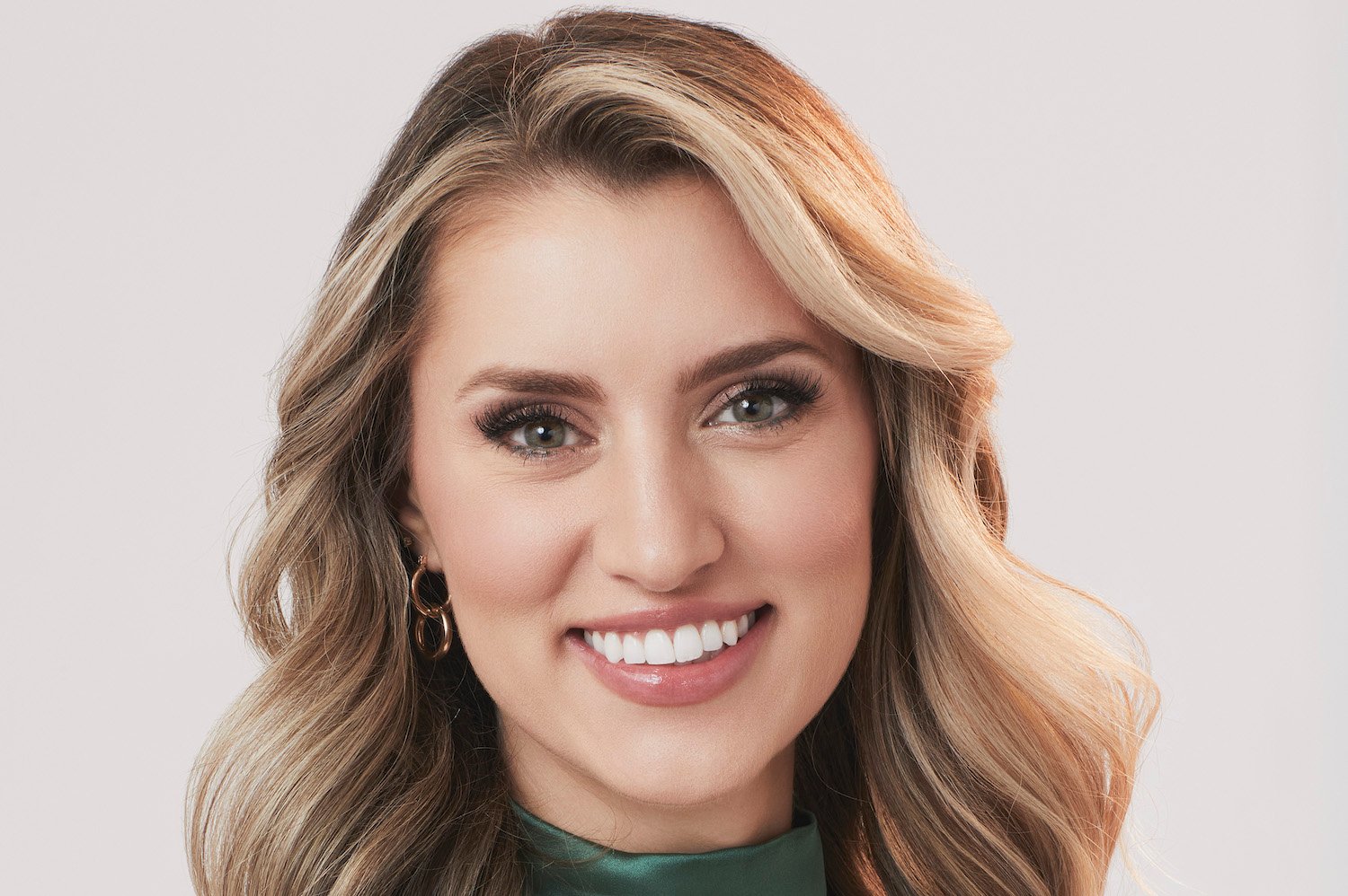 'The Bachelor' star Kaity Biggar in her official headshot for the series.