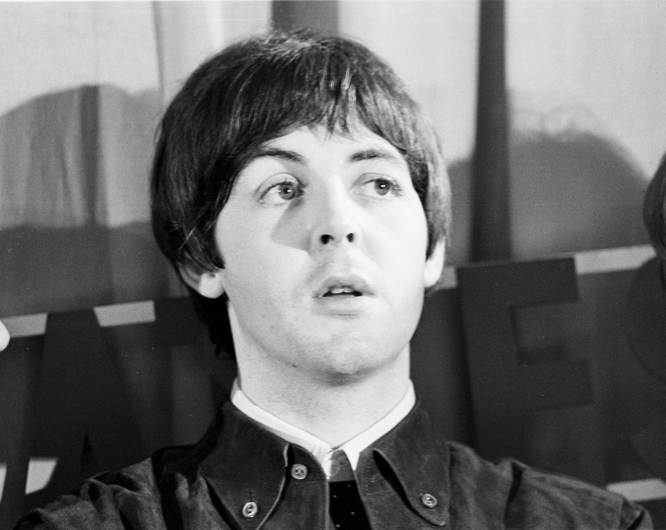 Paul McCartney in Germany with The Beatles in 1966.