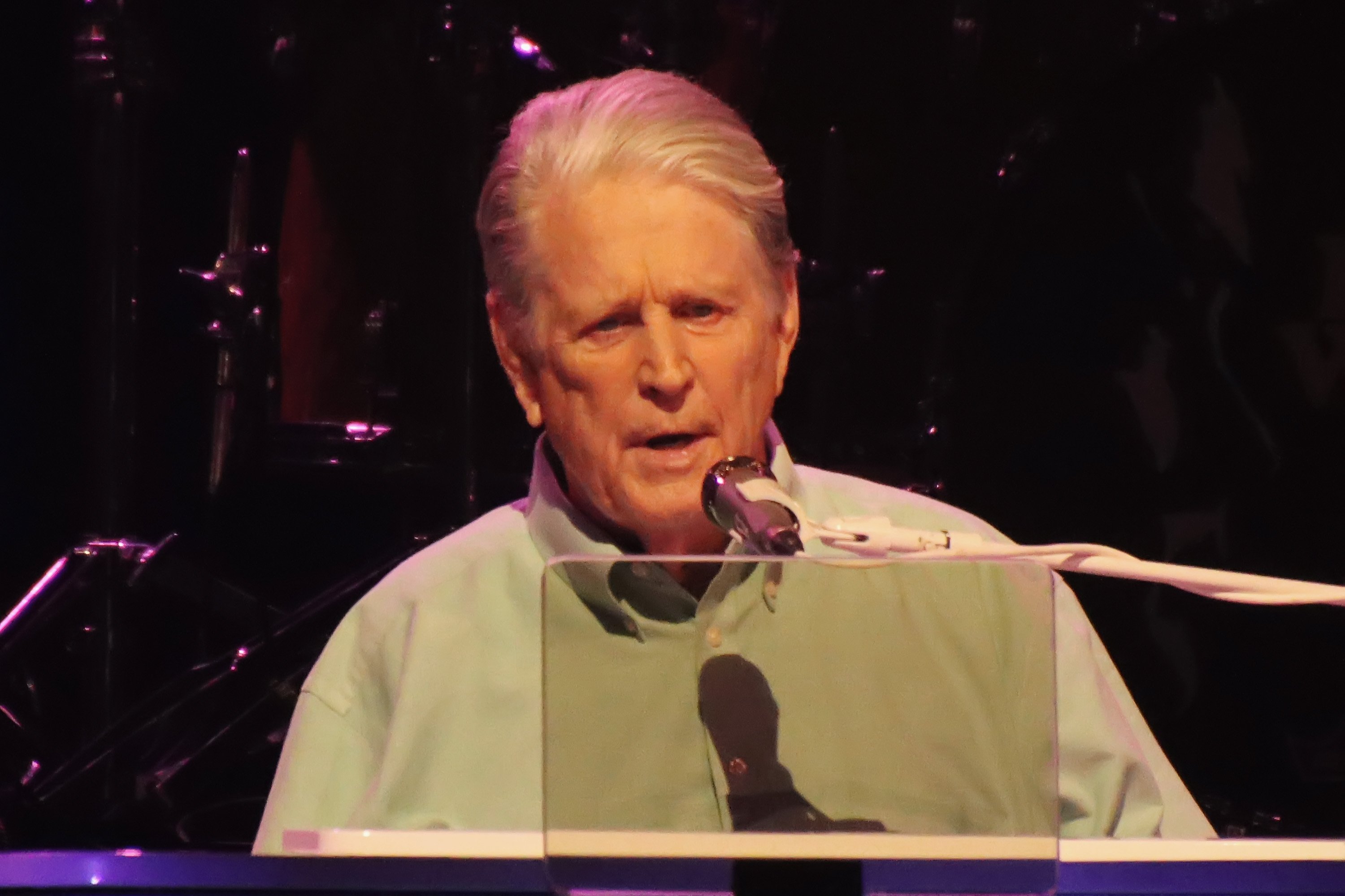 Brian Wilson, formerly of The Beach Boys, performs at the Etess Arena in Hard Rock Atlantic City