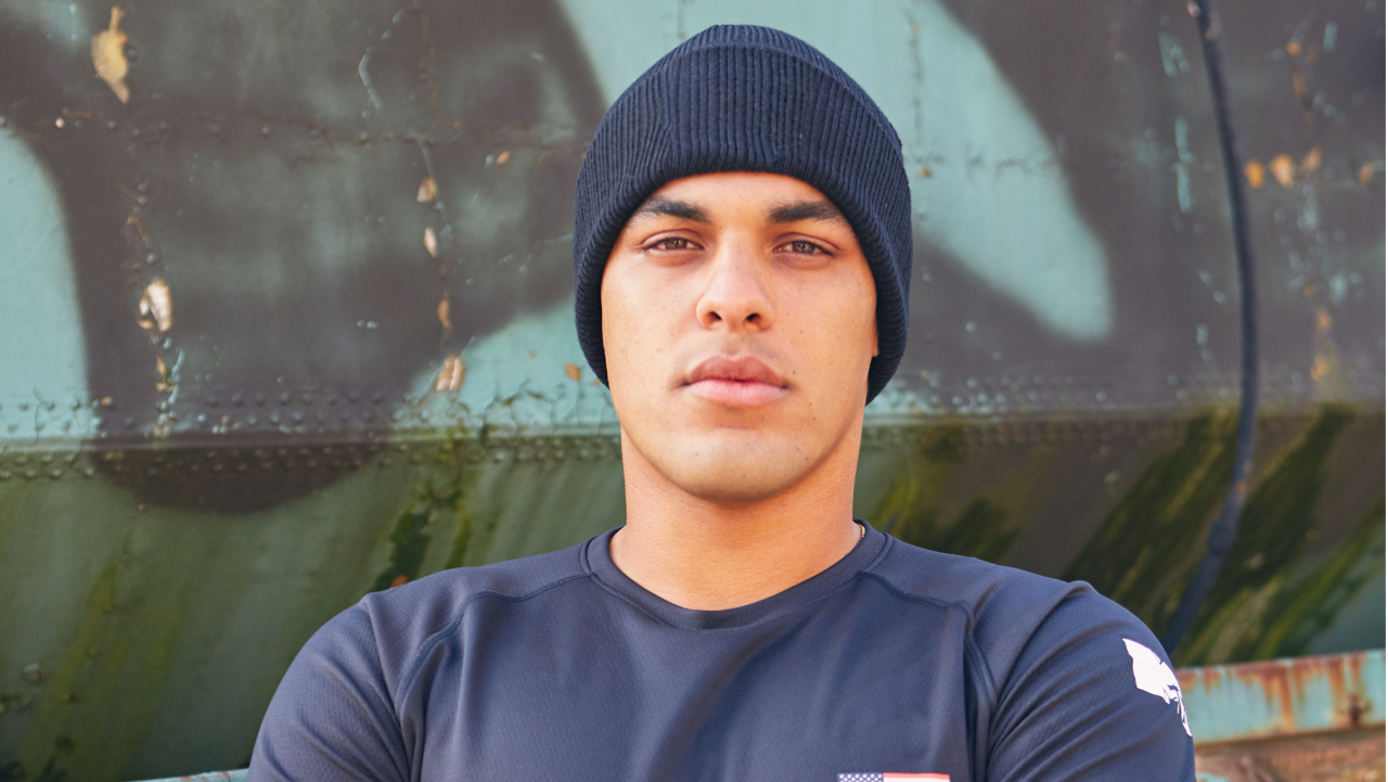 Josh Martinez posing for 'The Challenge 35' cast photo