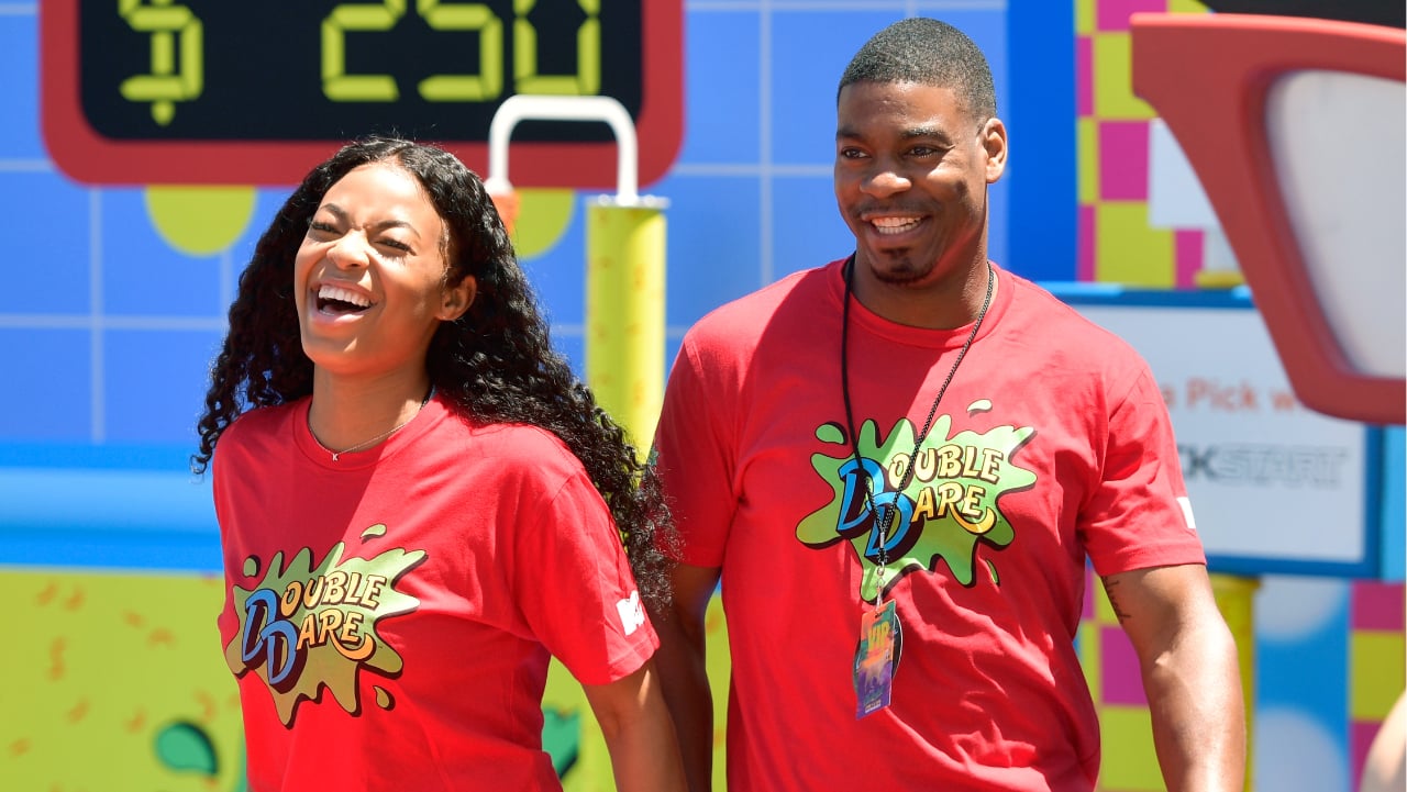 Kam Williams and Leroy Garrett attend Double Dare presented by Mtn Dew Kickstart