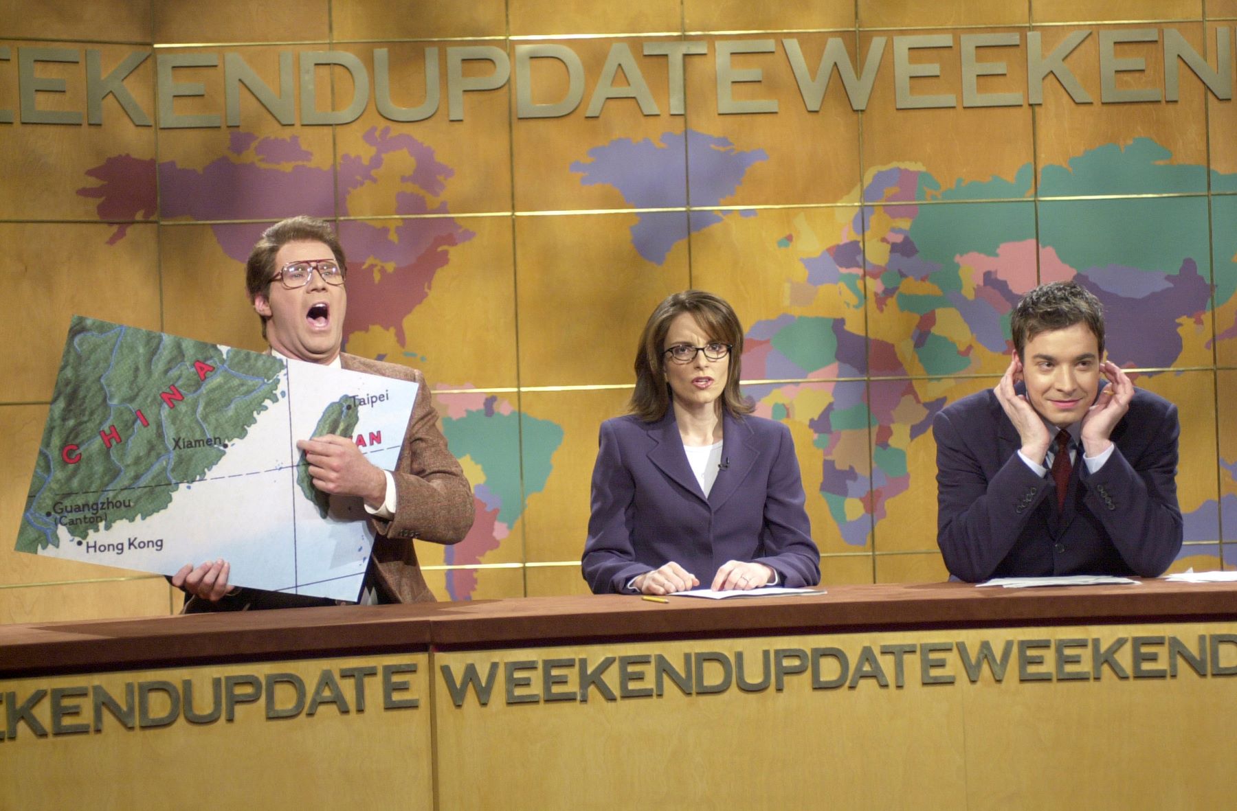 Will Ferrell as Jacob Silj on Weekend Update of 'Saturday Night Live' with Tina Fey and Jimmy Fallon