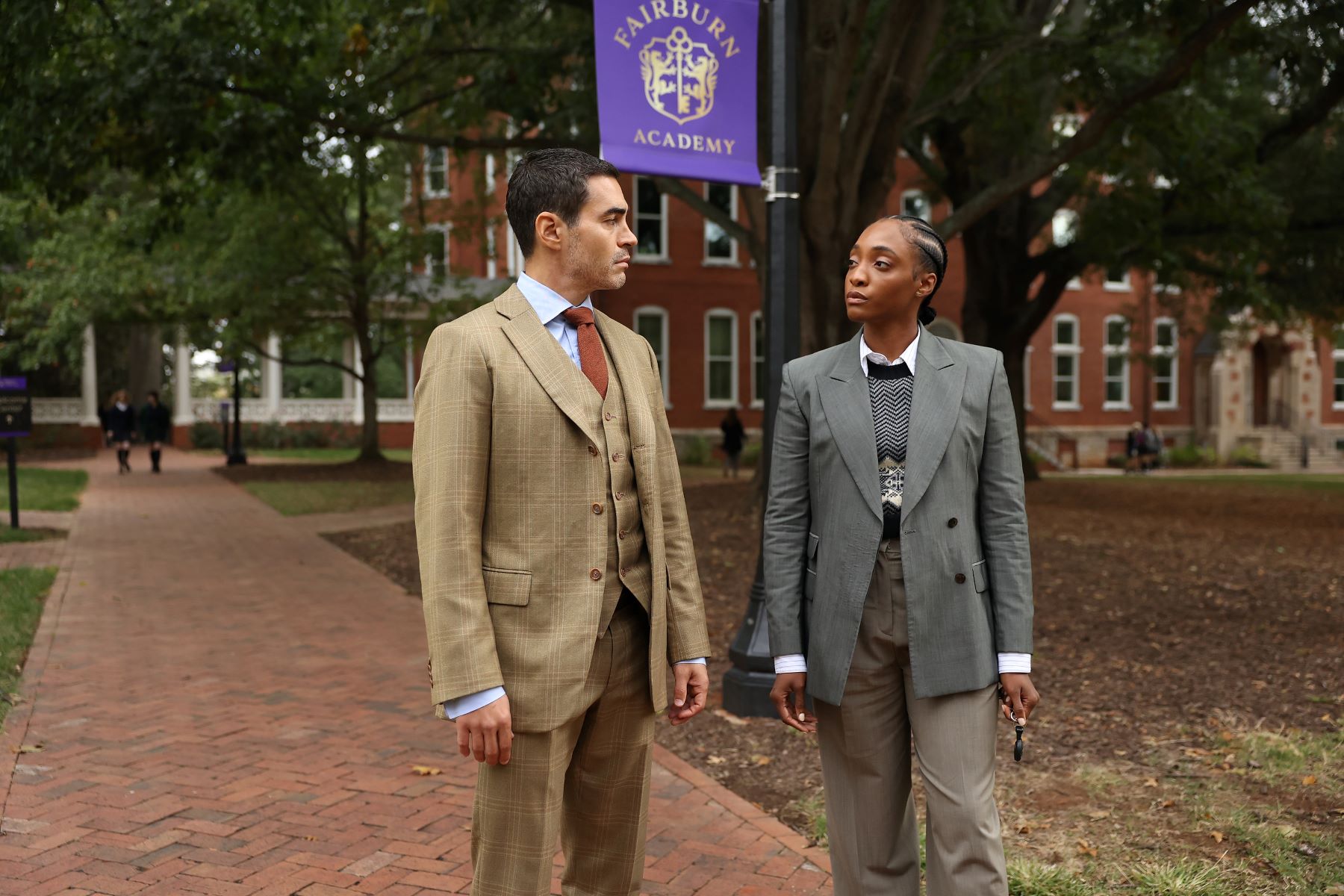 Ramón Rodríguez as Will Trent and Iantha Richardson as Faith Mitchell