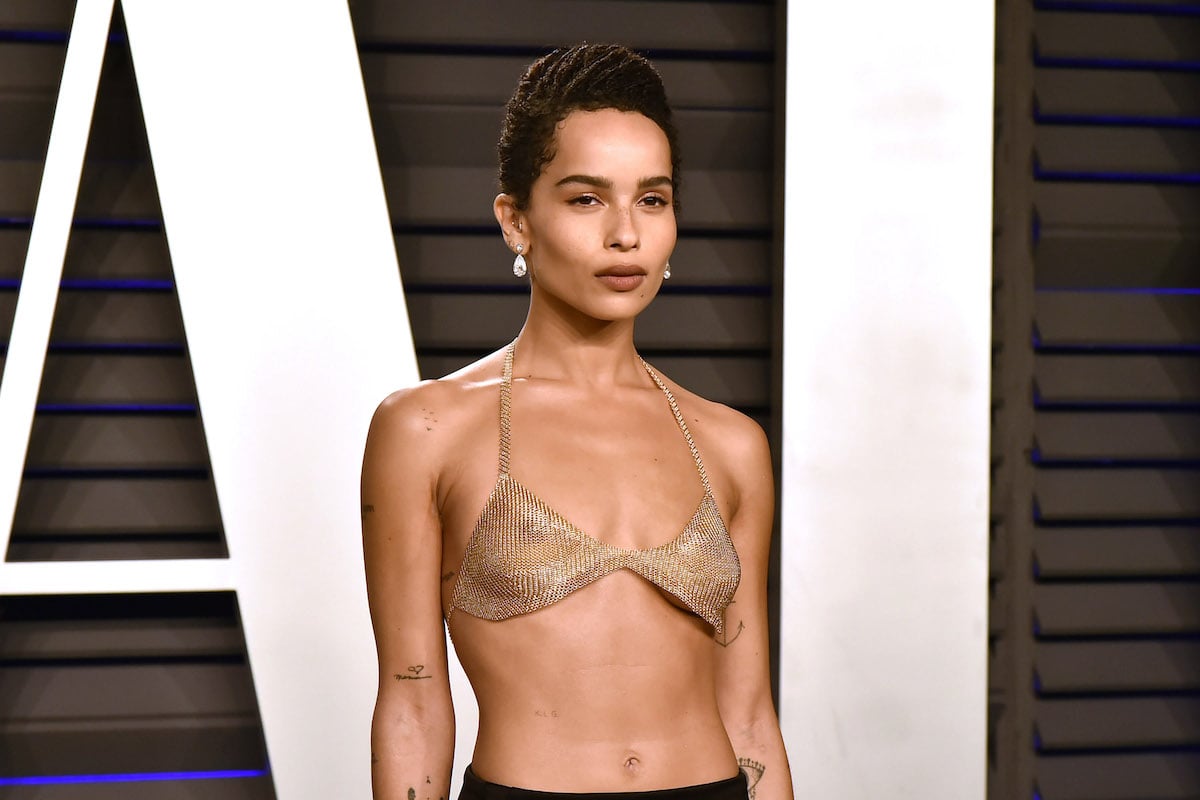 Zoë Kravitz's Mom Convinced Her to Wear That $24,000 Tiffany Bra