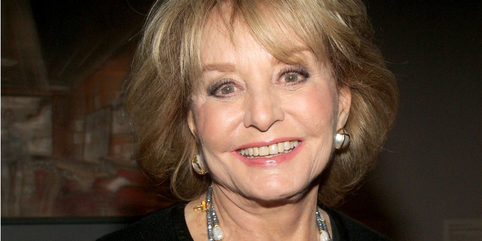 Barbara Walters is photographed at MoMA on October 28, 2013 in New York City.
