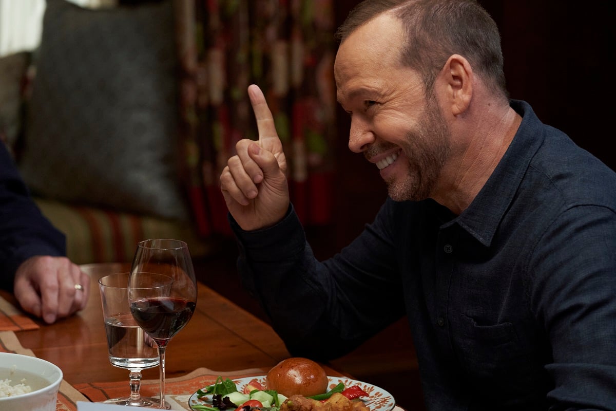 donnie wahlberg blue bloods family dinner