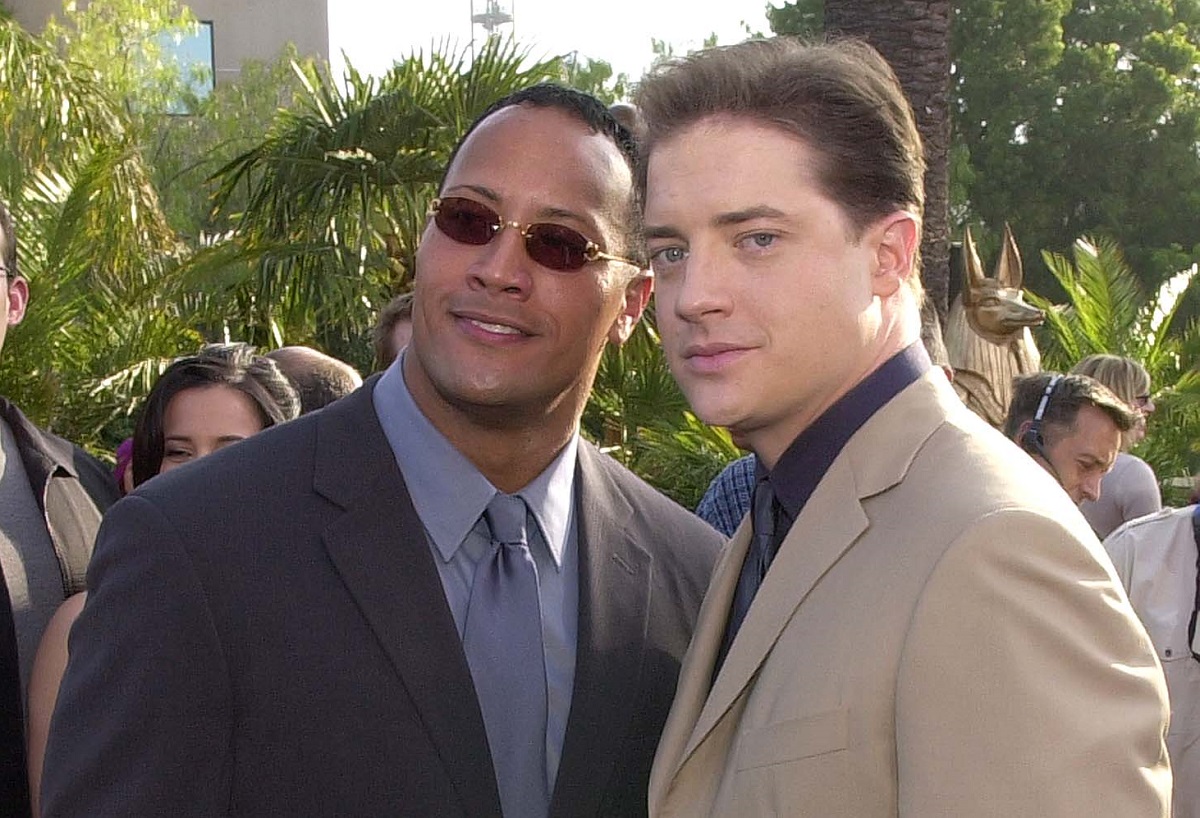 dwayne johnson brendan fraser