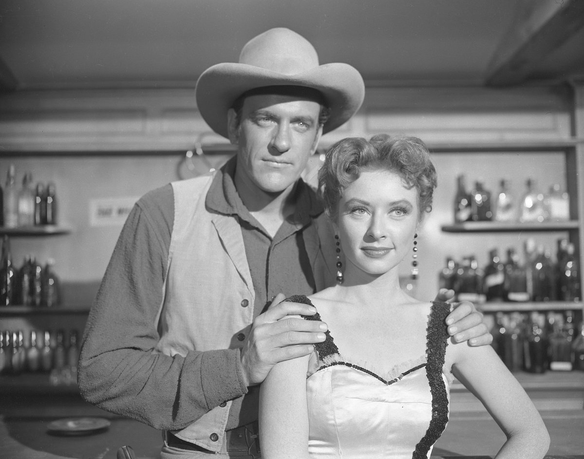 gunsmoke james arness amanda blake