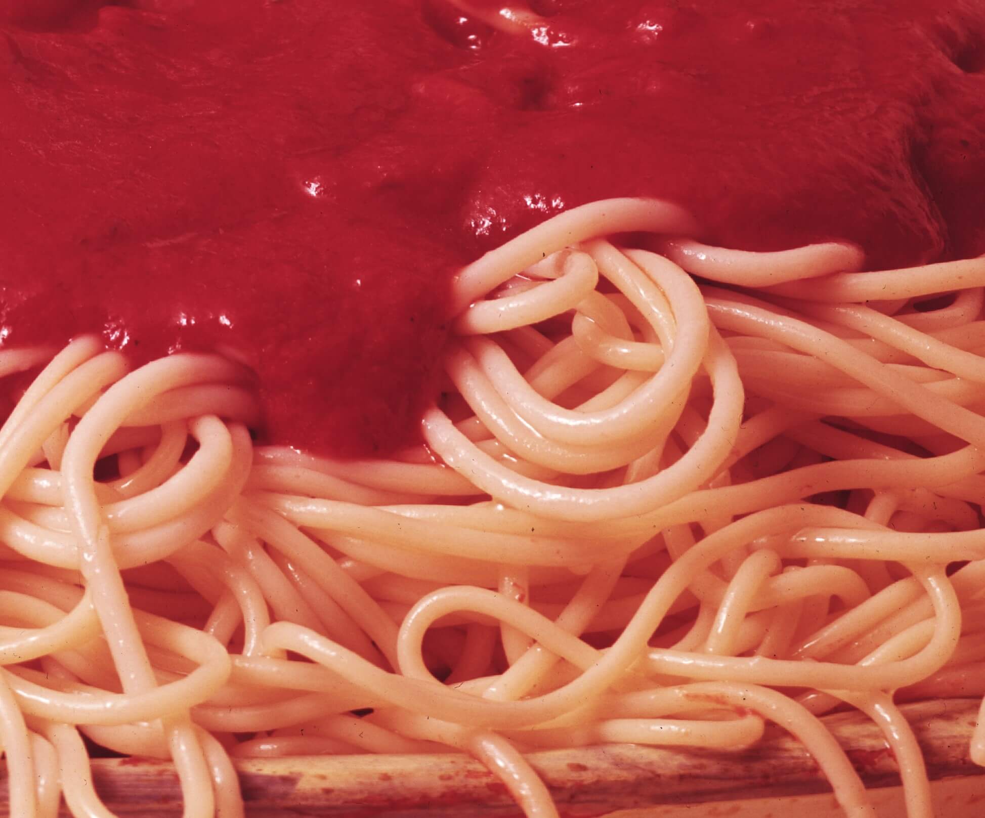 Spaghetti with sauce