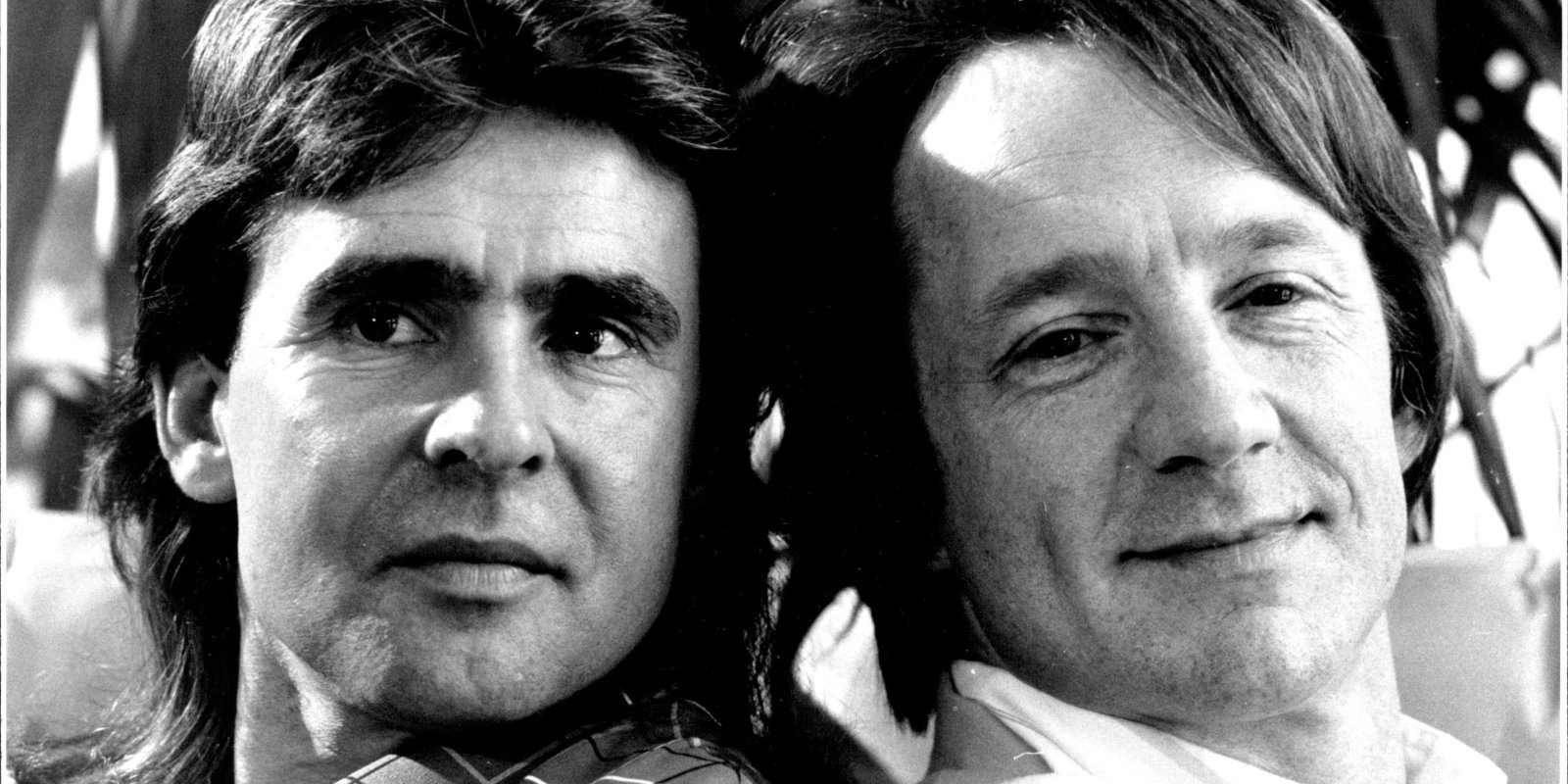 Davy Jones and Peter Tork the Monkee mania 87 Australian Tour in 1987.